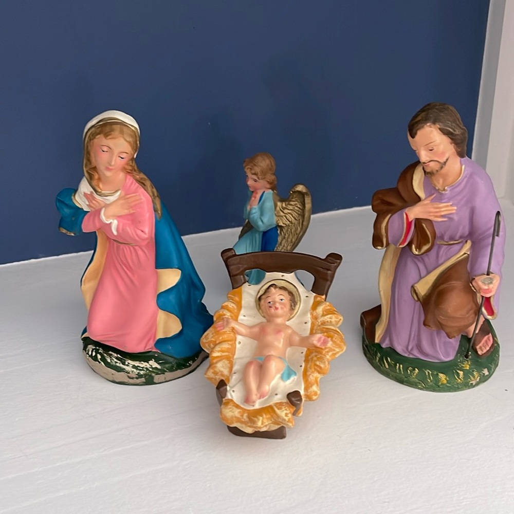 Nativity vintage circa 1960